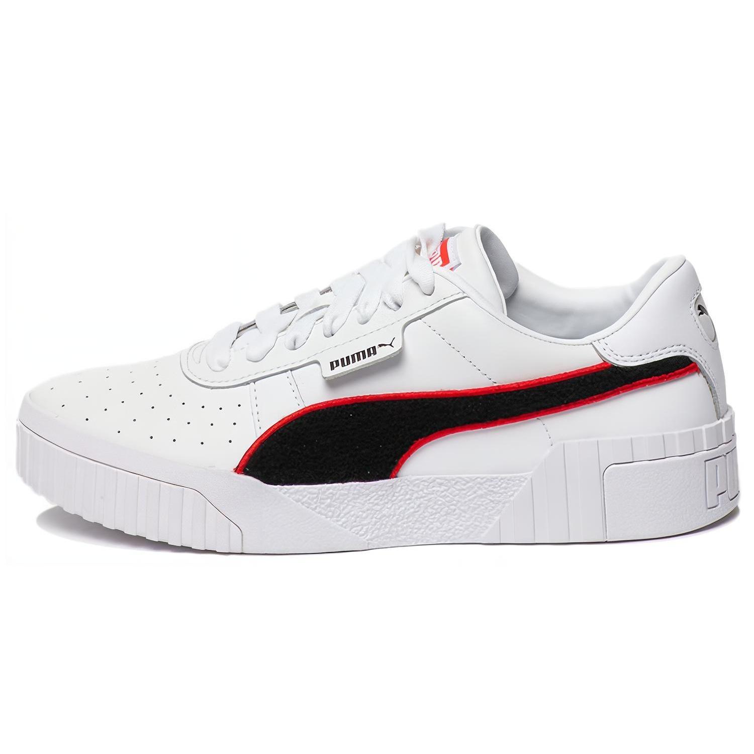 (WMNS) PUMA Shoes Skate shoes White Red Women s 370717-02 EU 37
