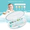 Baby Electric Nail Trimmer with Led Light Kid Nail Polisher Tool Baby Care Multifunctional Fingernail Cutter Trimmer Infant Manicure Set