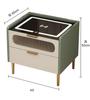 Simple Wardrobe Bedside Tables Side Multifunctional Mobile Nightstand Organizer Corner