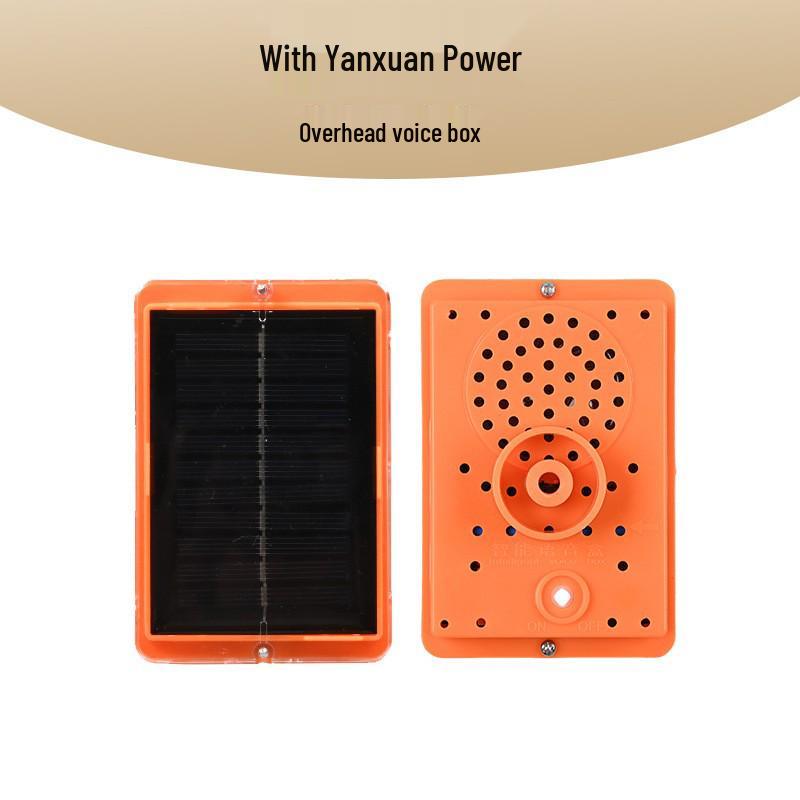 Wind-Powered Smart Bird Repeller with Light Sensor for Power Lines, Airports, and Orchards