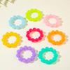 Summer New Jelly Transparent Acrylic Bead Hand String Women's Accessories Small Fresh Seaside Vacation Color Dopamine Style