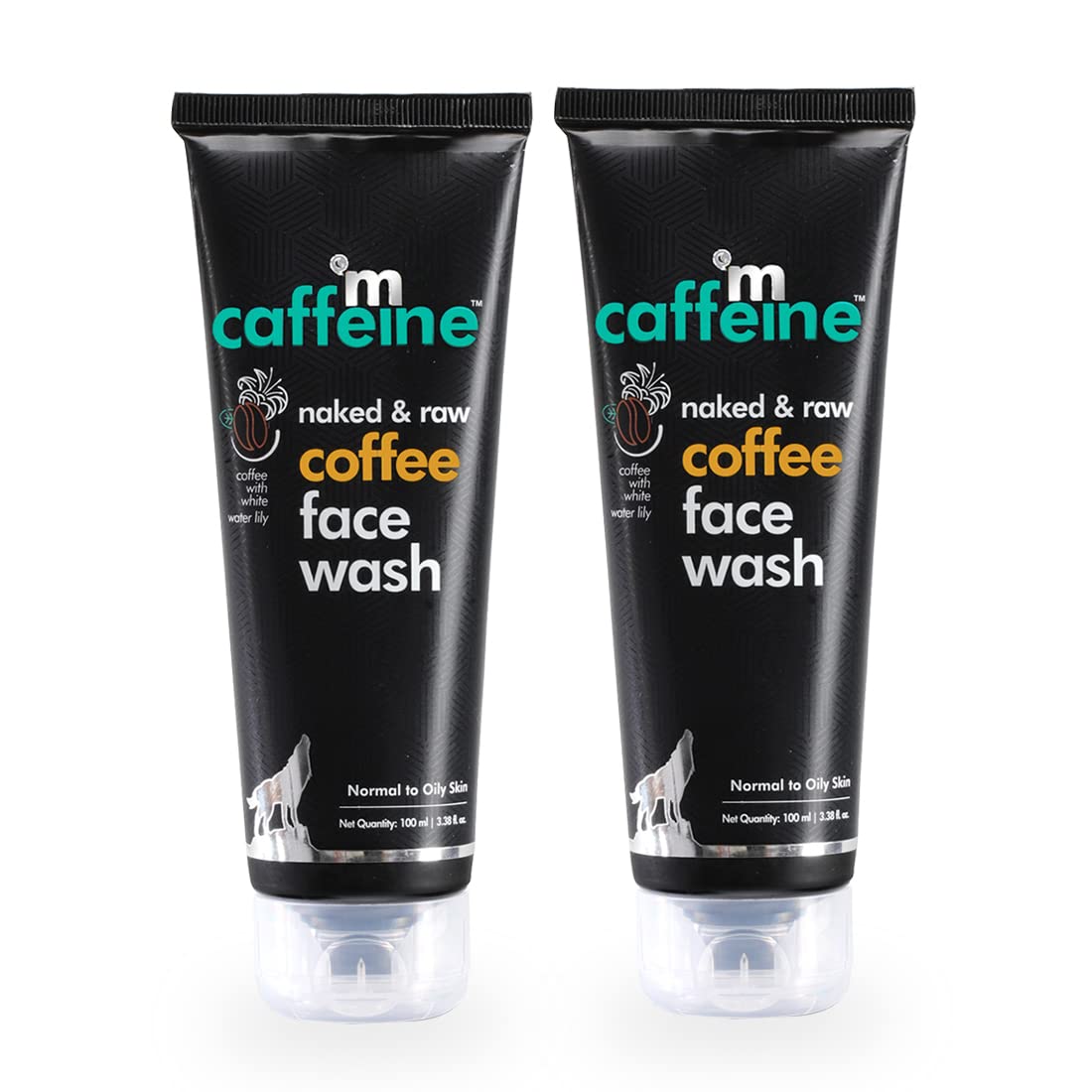 

mCaffeine Tan Removal Face Wash Combo For Oily & Normal Skin Deep Clean Oil Control Daily Facial Cleanser For Men & Women Pack Of 2