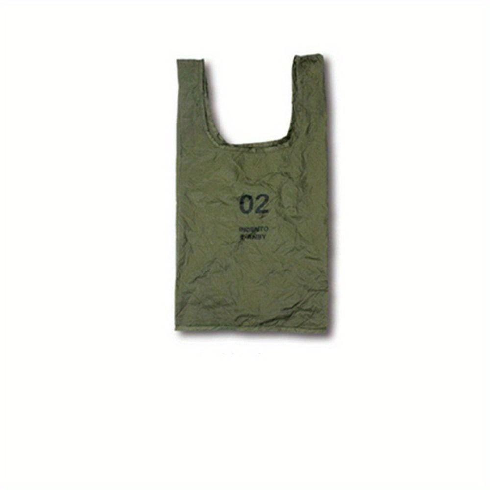 High Quality Nylon Folding Shopping Bag Reusable Ultra-light Tote Eco Bag Handheld Waterproof Storage Gift Bag Home