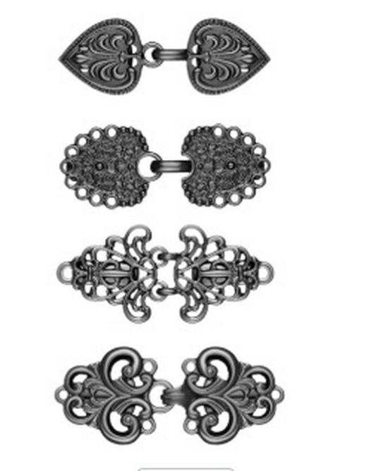 Retro Chinese Alloy Shawl Clip: Creative Hollow Scarf Buckle, Double Sweater Clip Brooch Travel Accessory.