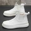 Fashion Winter New Fashion Ankle Boots Designer Men's All Match High Tops Causal Shoes Flats Moccasins Walking Sneakers Zapatos Hombre