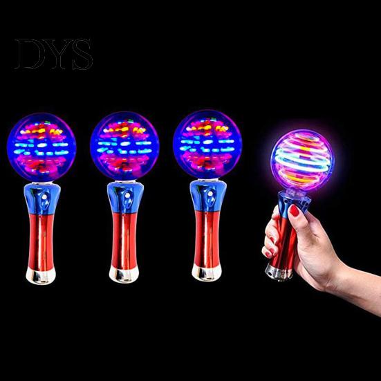 Glow Stick Flash Attractive Cool-lighting 10 Lights Eye-catching Decorative Active Lightstick Atmosphere Plastic Luminous Round Ball Light for Concert