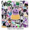 Witch-Themed Waterproof Stickers: 50 Cool Sheets for Luggage, Scooters, Computers, Tablets, and Planners