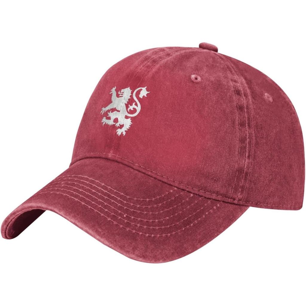 Lion Rampant Scotland Baseball Cap Washed Cotton Low Profile Adjustable Casual Golf Hat