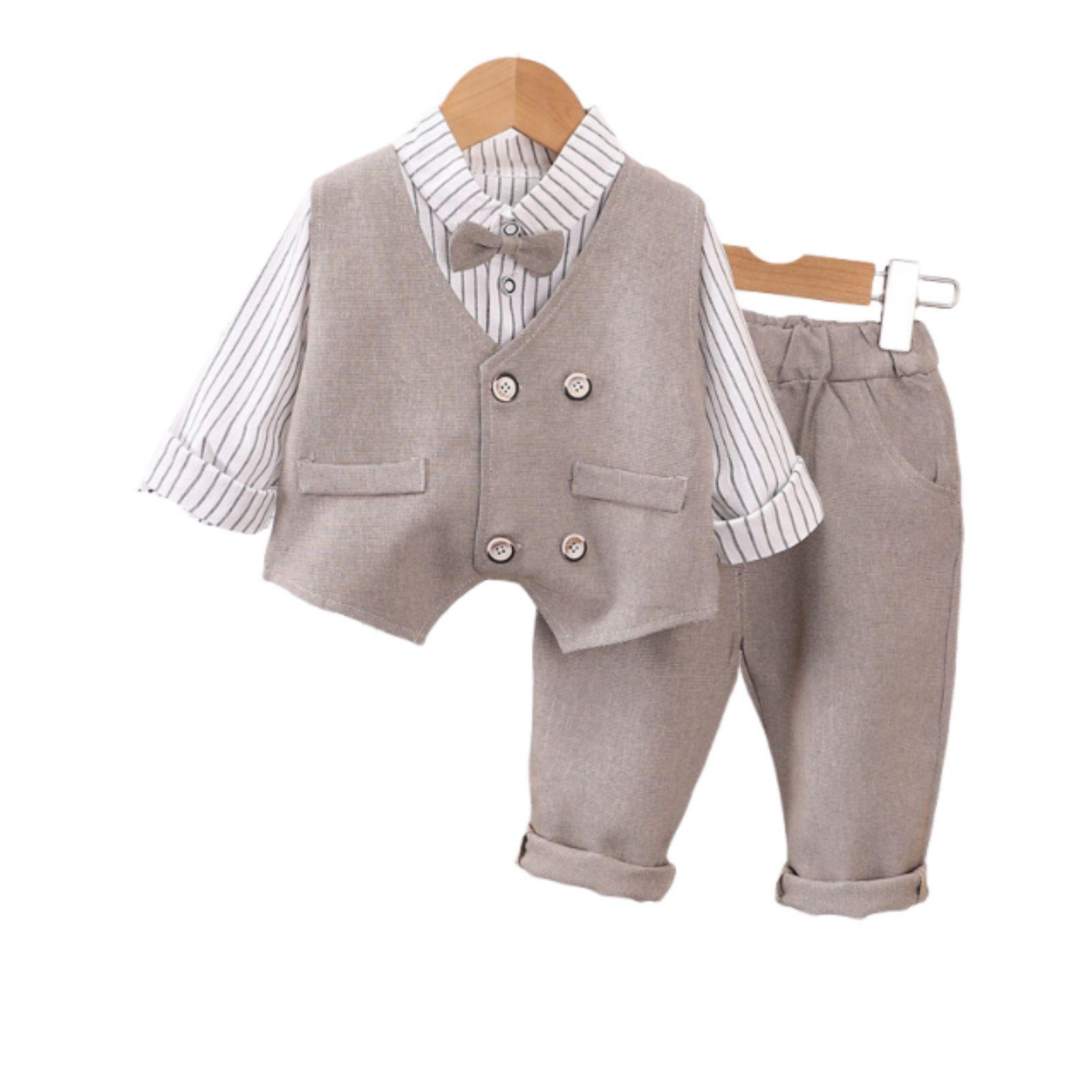 

Детский повседневный комплект с длинным рукавом, удобные наряды для повседневной носки 110 хаки