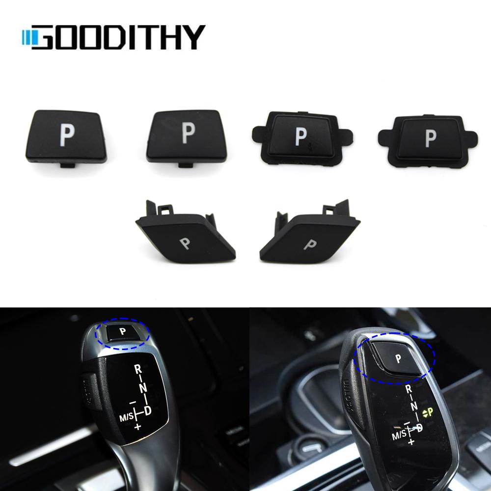 Interior Car Gear Shift Lever P Auto Button Cap Parking Control For BMW 1 2 3 4 5 7 X3 X4 X5 X6 E60 F20 F21 F30 F34 F36 F10 F25