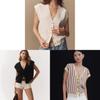 Street Style Knit Vest With 3d Spliced Pattern For Women Winter Fashion