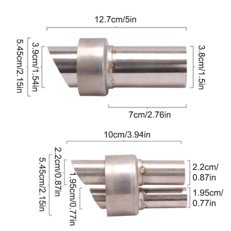 Towary na miejscu Części rury wydechowej motocykla Specjalny Db Killer Tłumik Wydech Moto Stal nierdzewna Wyłącznie do użytku Motocyklowy tłumik