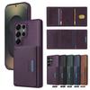 Case For Samsung Galaxy S25 Ultra S25 Edge S24 Plus S23 FE S22 S21 A16 A55 A15 A35 5G Magnetic Separation Card Bag Leather Cover