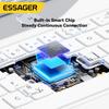 Essager Mini Intelligent Bluetooth Keyboards Anti Fingerprint Portable Rgb Ipad Wireless Keyboard For Tablet Computer Ipad Pro
