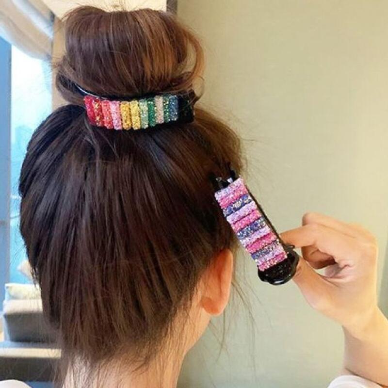 

Colorful ponytail holder Rainbow