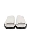 Salvatore Ferragamo White Giunone Leather Slides
