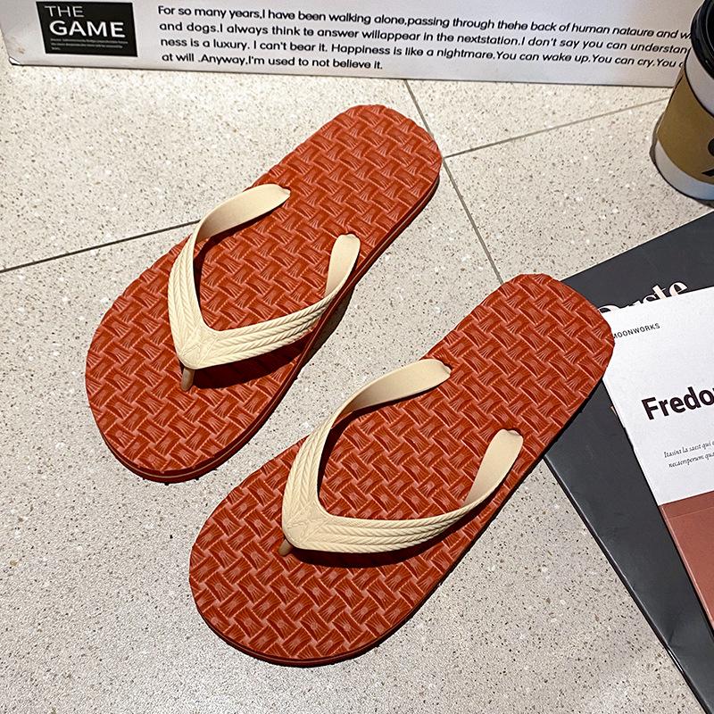 Chanclas Antideslizantes de Moda para Hombre 2025 Sandalias de Playa para Exteriores