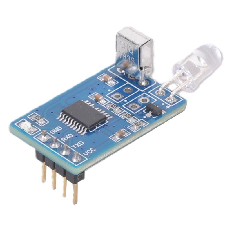 5V IR-Sender-Empfänger-Board, das Vollduplex-Kommunikation über serielle Schnittstellen unterstützt