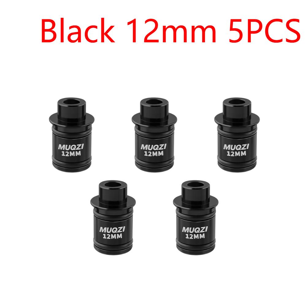 3-10PCS Aluminum Alloy Bike Hub Thru Axle Adapter Quick Release Stable Bike Hub Converter Bike Thru Axle Quick Release Adapter