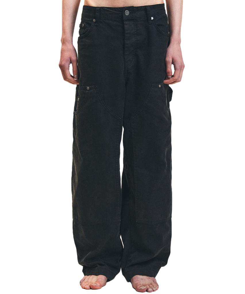 Leeolitiseu Double Knee Pocket Pants