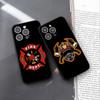 Fire Department Logo Phone Case For IPhone 17 Pro Max 16 15 14 Pro Max 13 11 X Xs Xr 8 7Plus Silicone Cover