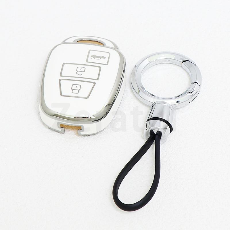 3 Buttons Auto Keyless Car Key Cover Case For Toyota Camry Rav4 Corolla Tacoma Vios Prius C Highlander Remote Shell Fob