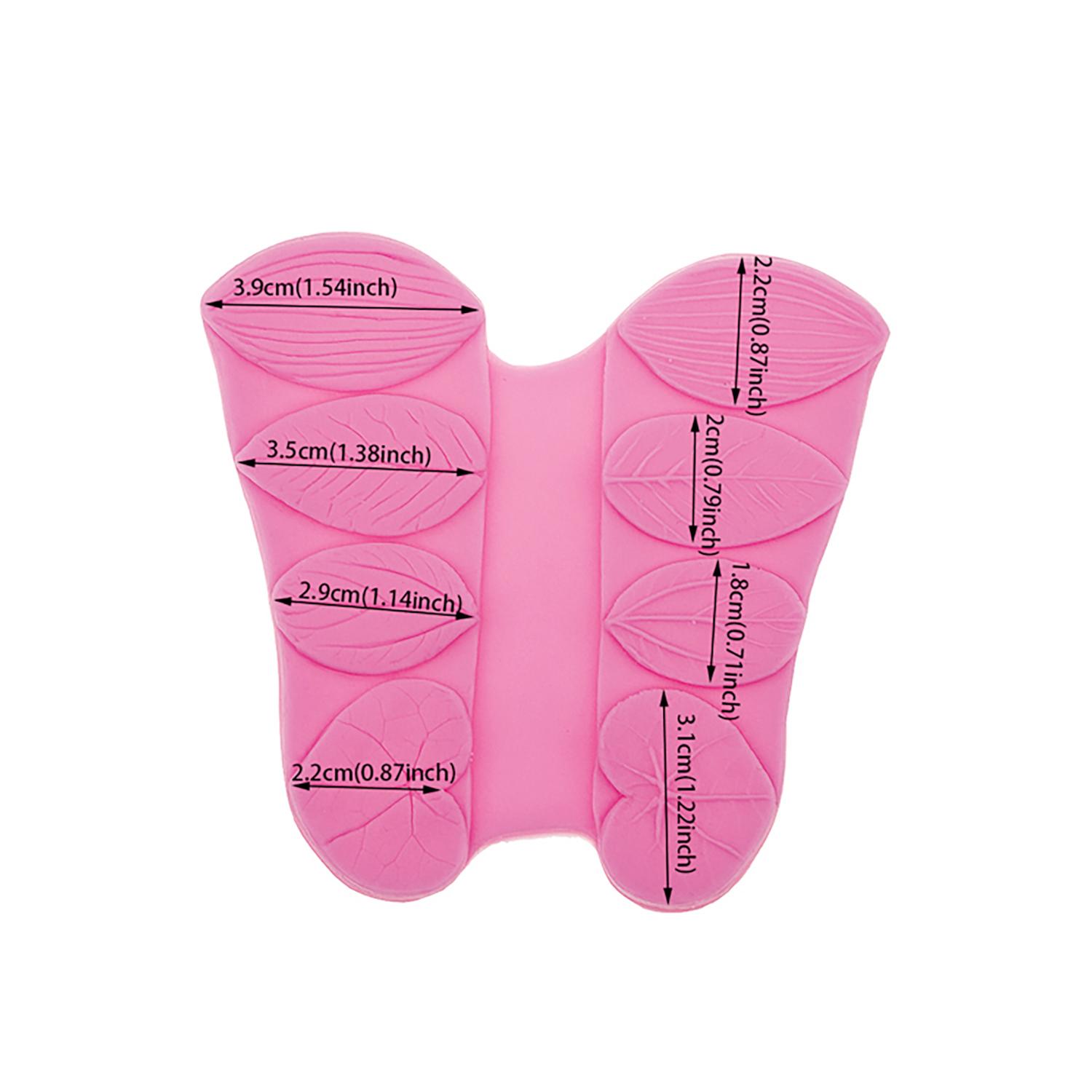 

3D Five Petals Flower силиконовая форма помадка торт украшения инструменты лист шоколад формы для выпечки кухонные принадлежности