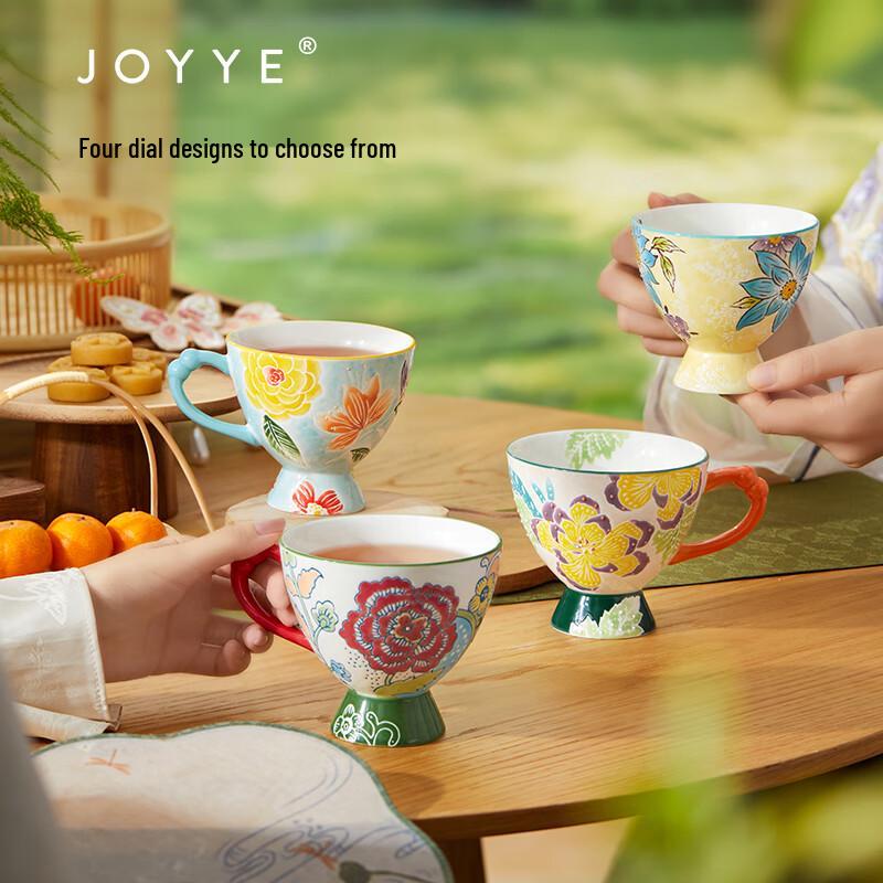 JOYYE Hanfu Hand-Painted Ceramic Mug
