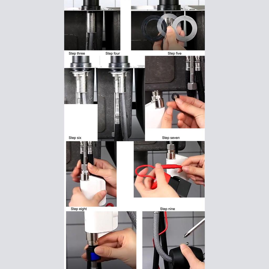 Pull Out Sensor Black Kitchen Faucet Sensitive Touch Control Faucet Mixer for Kitchen Touch Sensor Kitchen Mixer Tap