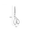 Gold-Plated Zinc Alloy Tailor Scissors - Stainless Steel for Clothing and Festive Ribbon Cutting