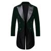 Mens Velvet Tailcoat Tuxedo Jacket