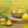 Lemon Yuzu Cat Ornament: Trendy Japanese ZAKKA Resin DIY Blind Box Decoration
