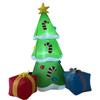 LED Lighted Blow Up Yard Decor Waterproof Christmas Decorations Christmas Inflatables  Outdoor Use