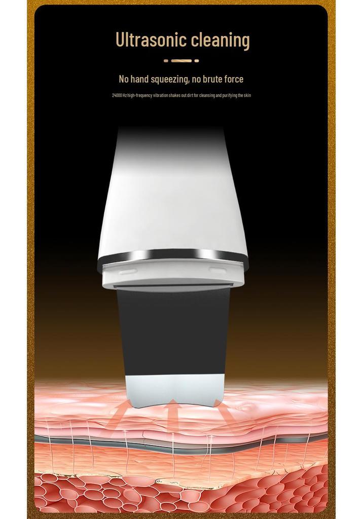 Ultrasonic Facial Cleanser & Blackhead Remover