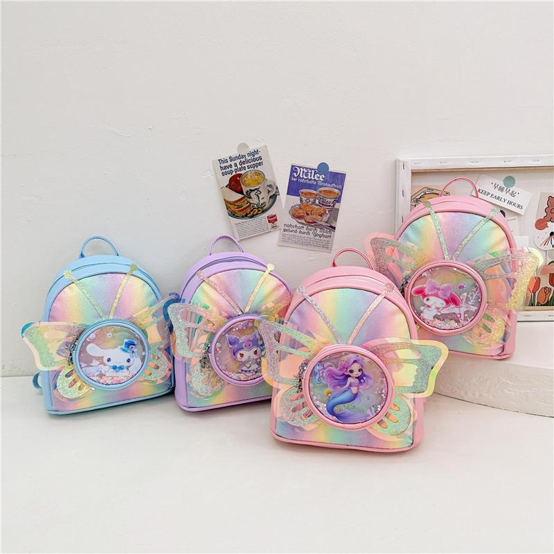 Cute Cartoon Kids Backpack For Boys And Girls Adorable Oxford Cloth School Bag