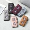 Funny Donkey Pattern Long Wallet Forever Multi Card Holder Purse