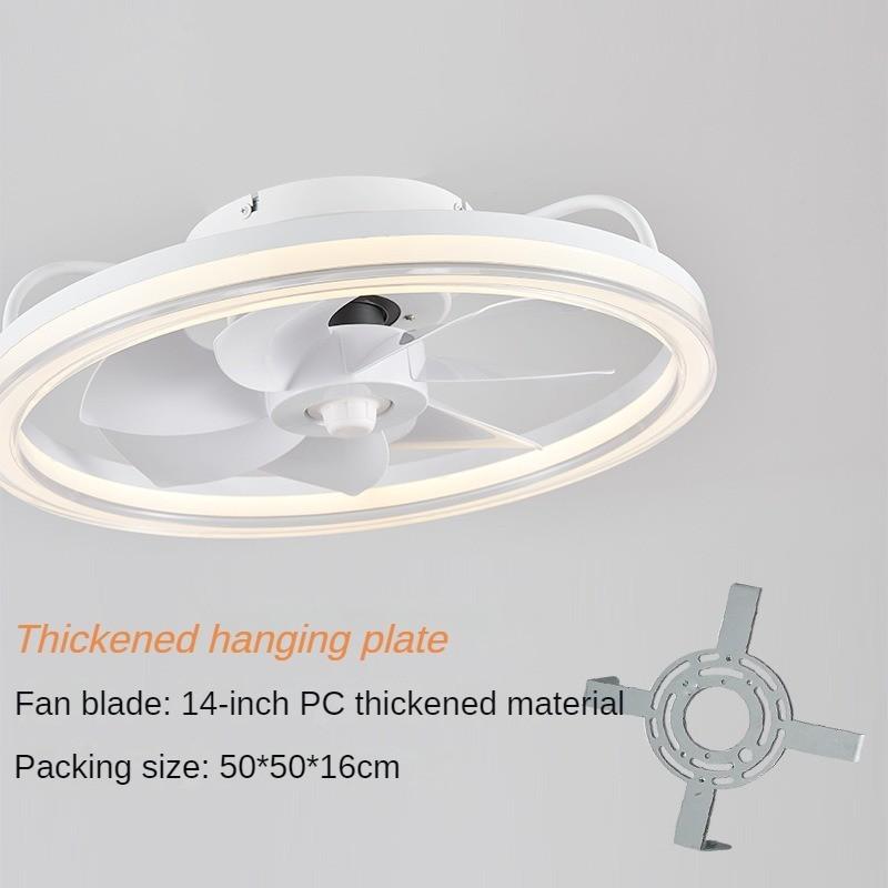 Modern Bedroom Fan Lamp Household Electric Fan With Light Intelligent Remote Control LED Ceiling Fan Light