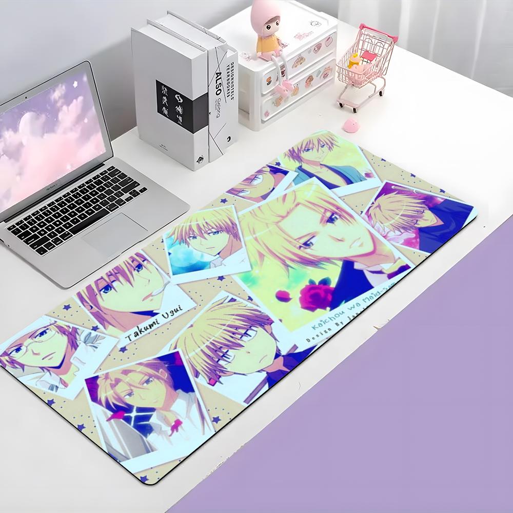 Cute Romantic Anime MMaid Sama Mouse Pad Large Gaming Mousepad With Thick Stitched Edge NonSlip Desk Mat