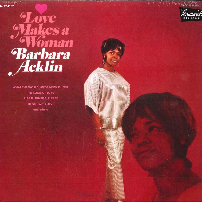 

LP Record BARBARA ACKLIN - Love Makes A Woman BL754137 Brunswick US Soul/Funk