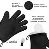 Oven Mitts Bake Silicone Gloves Anti-scald Microwave Oven Baking Gloves BBQ Gloves Anti Heat Resistant Baking Gloves Potholder