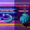 New 60/100/200cm RGB Neon LED Rope Lights Control Home Decor Flexible LED Diode Waterproof Colorful Flexible Light Strip
