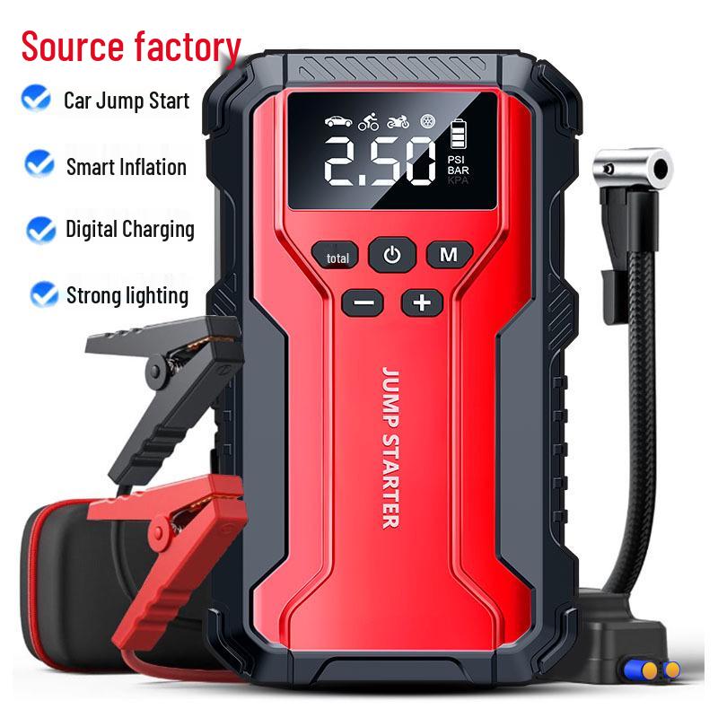 12V All-in-One Car Jump Starter & Inflator Power Bank