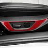 Real Soft Carbon Fiber Sticker For Ford Mustang GT 2024 2025 LHD RHD Car Seat Handle Button Frame Interior Trim Accessories.