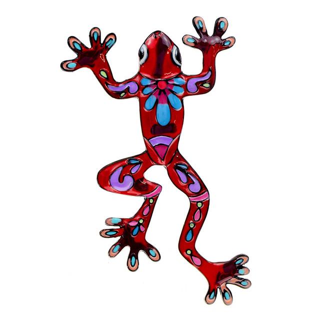 

Новые 4 цвета в наличии, эмалированные милые броши-лягушки для женщин, мультяшный дизайн, булавка с изображением животных, высокое качество