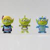 6Pcs Toy Story Alien Cosplay Mini Figures Set Woody Rex Jessie Buzz Sulley PVC Figurines Desktop Car Ornament Collectible Toy Gift For Kids Movie Fans