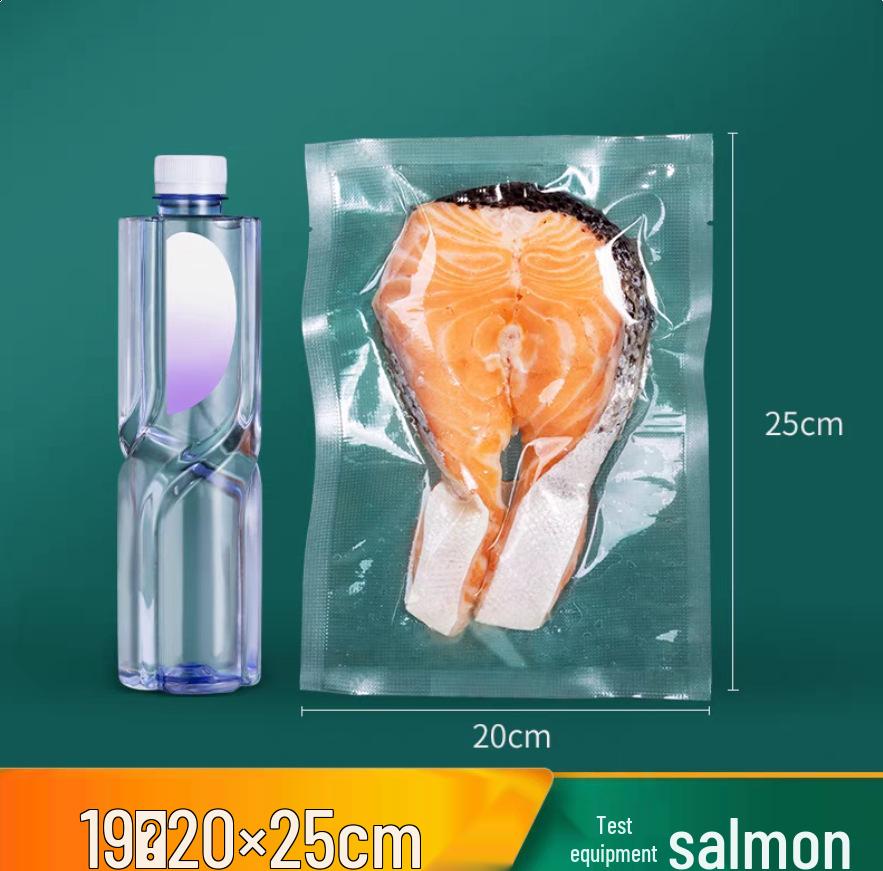 Thickened Transparent Vacuum Food Preservation Bags - Plastic Seal