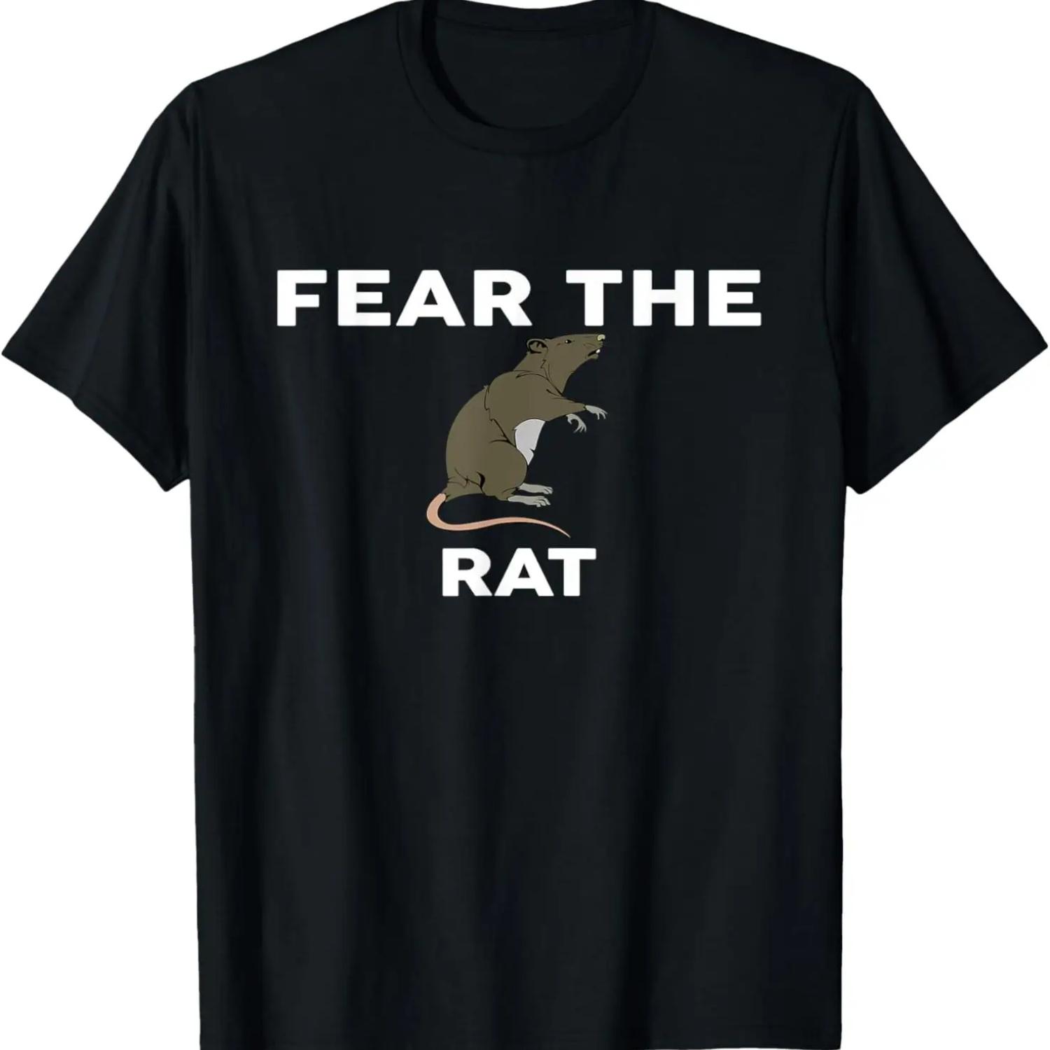 Fear The RAT T-Shirt RATS T-Shirt XXXXXL чёрный