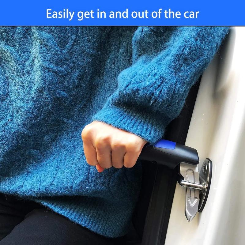 2 In 1 Multifunction Car Door Assist Handle Portable Vehicle Support Handle Window Breaker Automotive