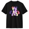 Rainbow Dash And Friends T Shirts Unisex Pure Cotton Funny TShirts Round Neck Free Hugs Tee Shirt Short Sleeve Clothes
