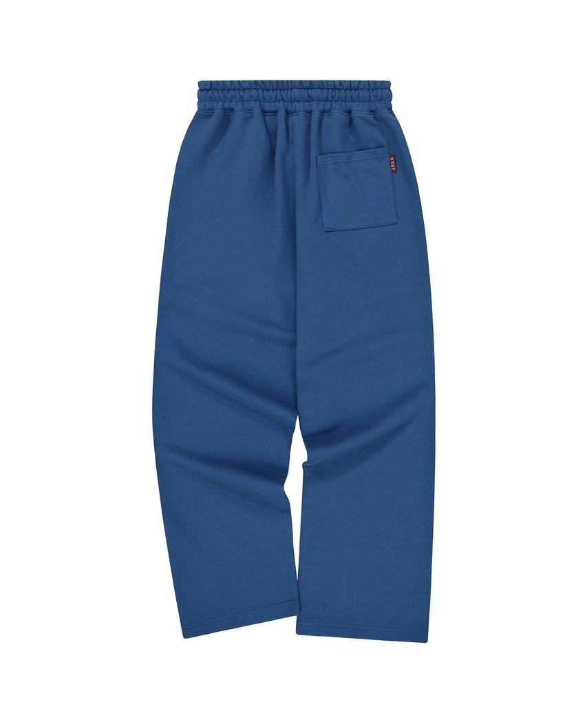 S'EST Relaxed Pintuck Wide Pants Deep Blue